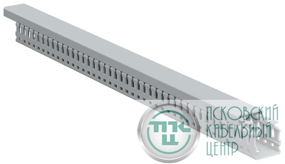 Кабель-канал перфорированный 25х30мм L2000 IMPACT IEK IM-KK50-025-030-005-K03