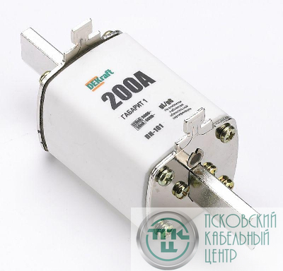 Предохранитель ножевой тип 35 габарит 1 250А DEKraft 21312DEK