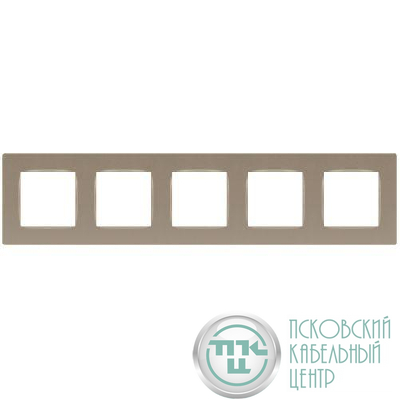 Рамка 5-м 12-5205-04 Классик шампань Эра Б0067773