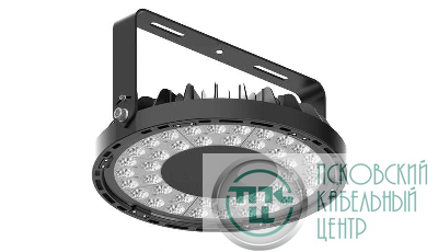 Светильник светодиодный ДСП IB 27 S 150W W 840 CL 440х69мм 150Вт 4000К IP66 22000лм High Bay подвесной с закален. стекл. черн. Русский Свет 34092725735