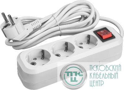 Удлинитель 3х5м с заземл. 16А IP20 90524 OPE-S-03-500-ЕSC-3х1 ОНЛАЙТ 90524