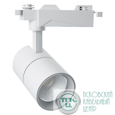 Светильник светодиодный трековый AL103 MarketBright 30Вт 4000К 2700лм 60град. на шинопровод со встроен. драйвером бел. FERON 32521