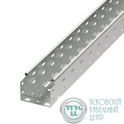 Лоток листовой перфорированный 100х80 L2000 сталь 0.7мм гор. оцинк. DKC 35312HDZ