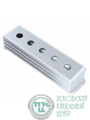 Корпус BXM47-В5/22 IP65 пять отверст. 22мм с проушинами с сальником Электротехник ET020075