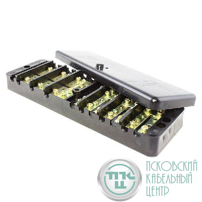 Коробка клеммная испытательная переходная ККИ2-2 (латунь прозр. крышка) EKF kki2-2
