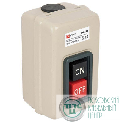 Выключатель кнопочный с блокировкой ВКИ-230 3п 16А IP40 PROxima EKF vki-230