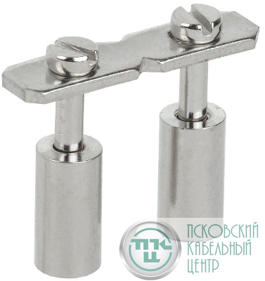Перемычка центральная для КВИ-16кв.мм 2PIN IEK YZN30Q-016-2P