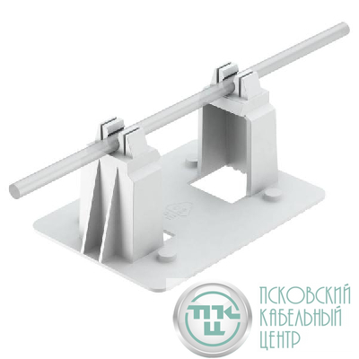 Держатель кровельный 165 R-8-10 OBG Rd8х10мм 6.76 для круглых проводников OBO 5218999