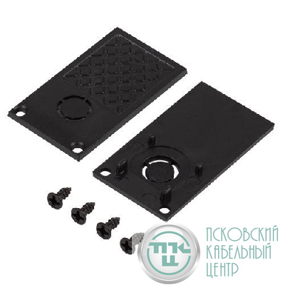 Заглушка TRM-R20-EC-B торцевая для встраиваемого магнитного шинопровода NOVA TRM-R20 Эра Б0054780