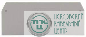 Пластина торцевая промежут. 2мм WAGO 279-308