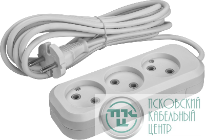 Удлинитель 3х7м без заземл. 10А IP20 90510 OPE-S-03-700-X-2х1 ОНЛАЙТ 90510