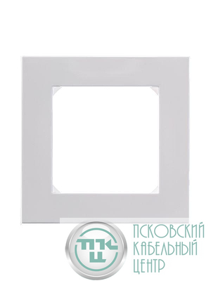 Рамка Levit 1п бел./ледяной ABB 2CHH015010A6001