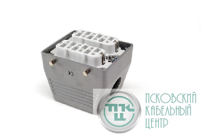 Розетка боковой ввод 12 полюсов 35А EMAS EBM612PU10