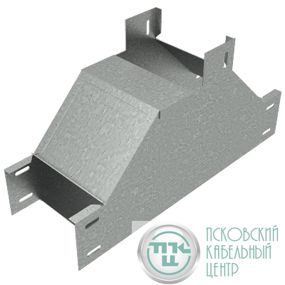 Отвод для лотка Т-образ. вертикал. вверх 200х100 сталь 1мм TDN100-200 КМ LO8189