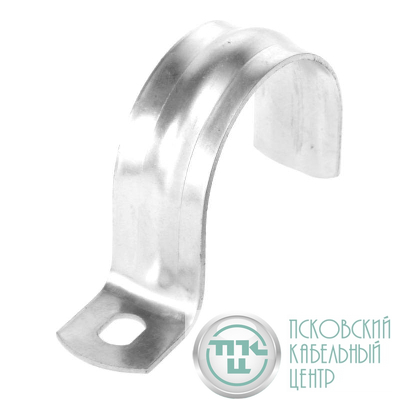 Скоба однолапковая СМО d14-15мм метал. (уп.100шт) Промрукав PR08.2532