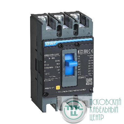 Выключатель автоматический 3п 50А 50кА NXM-63H (R) CHINT 205896