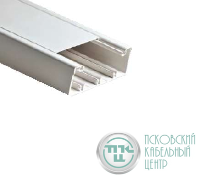 Кабель-канал 100х40 L2000 пластик бел. Ruvinil РКК-100х40