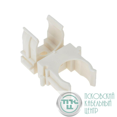 Держатель для труб (клипса) d20мм для монтажного пистолета бел. Rexant 28-0420-3