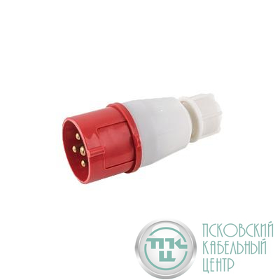 Вилка переносная PPC 014 3P+PE 16А 380В IP44 Pro JazzWay 5072275