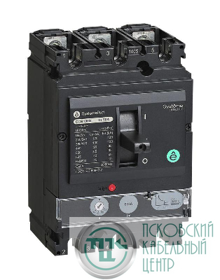 Выключатель автоматический SYSTEMEPACT CCB100 100кА 3P3D TMD16 рычаг SE SPC100S016L3DF
