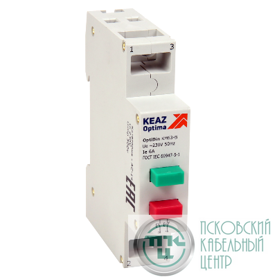 Кнопка управления мод. OptiDin KM63 B 11 УХЛ3 КЭАЗ 138904