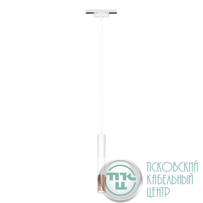Светильник трековый подвес светодиодный ARTLINE 40х40х300мм 12Вт 960Лм 4000К 230В алюм. 6.4кв.м бел./зол. Ritter 59710 4