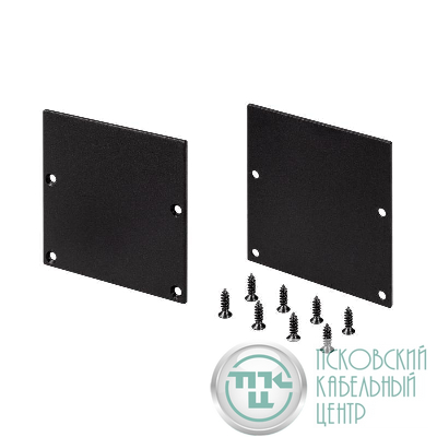 Заглушка SL-LINE-5050-LW BLACK глухая метал. Arlight 038714