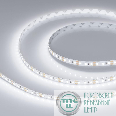 Лента светодиодная RT-A120-8mm 12V White 6000К 9.6Вт/м IP20 2835 открыт. (уп.5м) Arlight 012334(2)