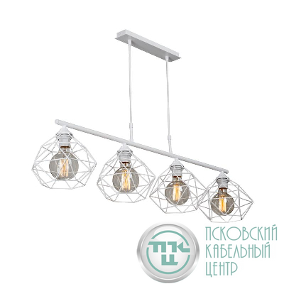 Люстра 4xE27 макс. 40Вт Vitaluce V4269-0/4S