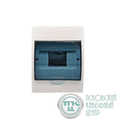 Бокс пластиковый ЩРН-П-6 IP41 бел. Rexant 11-0306