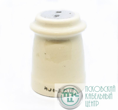 Изолятор опорный ИО-6-3.75 II У3 (2 отв. М8/1 отв. М12) Электрофарфор ЦБ-00000756