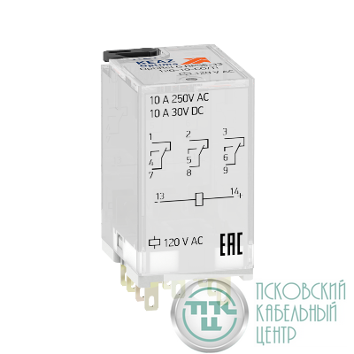 Реле промежуточное OptiRel G RP55-33-240-10-CO/L КЭАЗ 281088