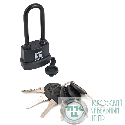 Замок навесной ВС1Ч-374ПД всепогодный 6кл. d6.2мм длинная дужка Аллюр 7 830