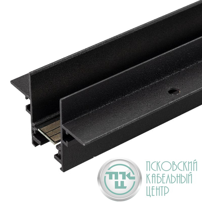Трек встраиваемый MAG-TRACK-2538-FDW-1000 (BK) (IP20 металл) Arlight 036121