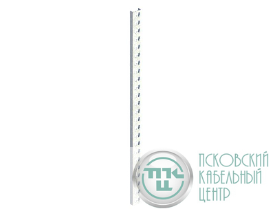 Стойка кабельная К1153ц сталь 2мм УТ2.5 оцинк. СОЭМИ Н0112211514