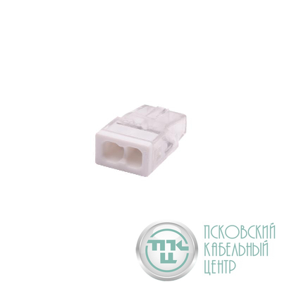 Клемма монтажная нажимного соединения PTC-2P 2273-242 450В 32А 0.14-4.0кв.мм (уп.100шт) JazzWay 5051096