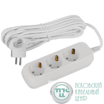 Удлинитель 3х5м с заземл. ПВС 3х0.75 UDL-10-350-E Greenline Эра Б0065068