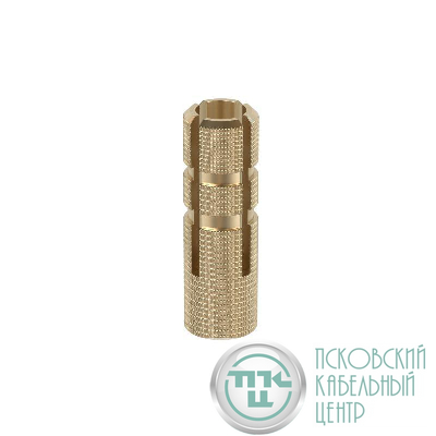 Анкер забивной М4 латунь (уп.200шт) DKC CM410416