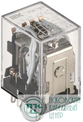 Реле РЭК 78-4 3А 12В DC IEK RRP20-4-03-012D