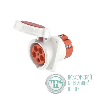 Розетка скрыт. уст. 63А 400В 3P+E+N IP67 DKC DIS4156367