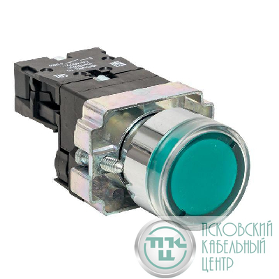 Кнопка BA31 с подстветкой 230В зел. NO PROxima EKF xb2-bw31-230