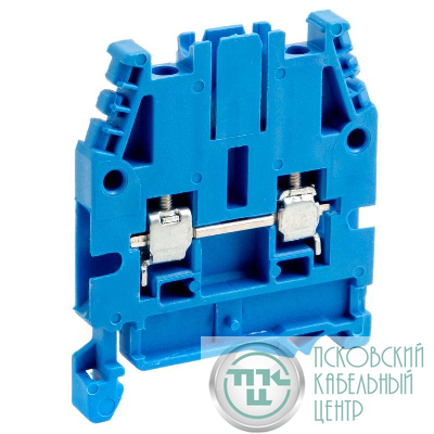 Клемма винт. CBC.4(Ex)i 4кв.мм син. DKC ZCBI04
