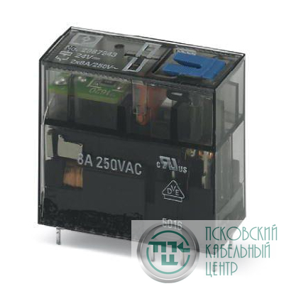 Реле одиночное REL-MR- 24DC/21-21/MS Phoenix Contact 2987943
