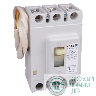 Выключатель автоматический 250А 1500Im ВА51-35М2-341810 УХЛ3 690В AC НР230AC/220DC КЭАЗ 235723