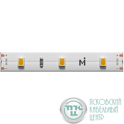 Лента светодиодная 12В 2835 4.8Вт/м 3000К IP20 (уп.5м) Maytoni 201162