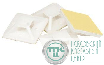 База монтажная самоклеящаяся NFP-20-100/WH 20х20 бел. (уп.100шт) Navigator 71061