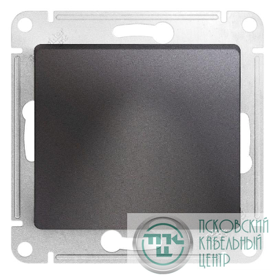 Вывод кабеля Glossa механизм графит SE GSL001399