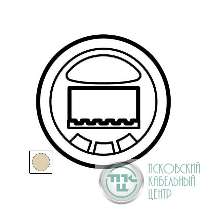 Панель лицевая Celiane для датчика движ. с нейтралью 1000Вт сл. кость Leg 066254