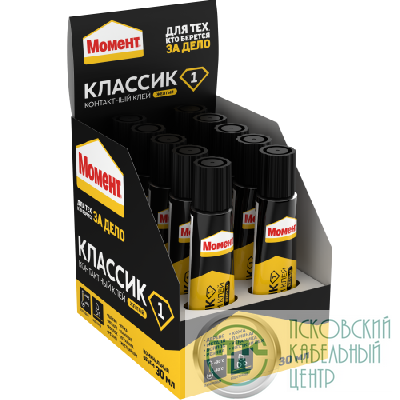 Клей "Момент-1" 30мл шоу-бокс 873854 Момент C0036323