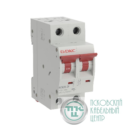 Выключатель автоматический модульный 2п C 50А 4.5кА YON max MD63S YON MD63S-2PC50